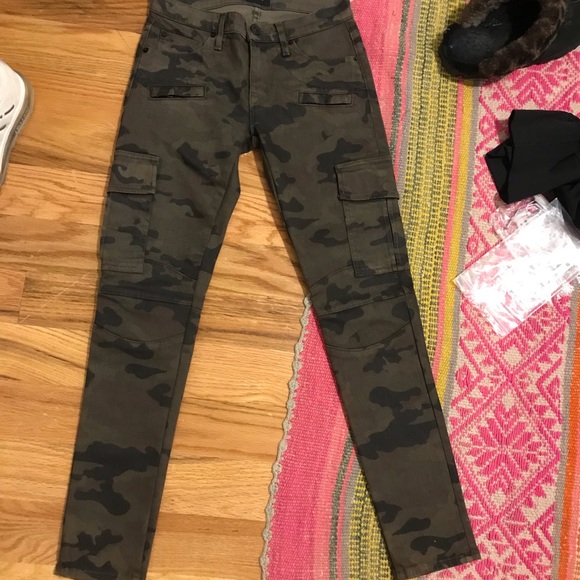 COPY - Colby Ankle Moto Skinny Cargo Jeans - Picture 4 of 8